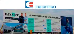  ??  ?? Above: Eurofrigo’s new coldstore