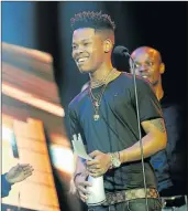  ?? Picture: GALLO IMAGES ?? STANDING HIS GROUND: Nasty C has decided to boycott the 2017 SA Hip-Hop Awards after they failed to recognise his success last year