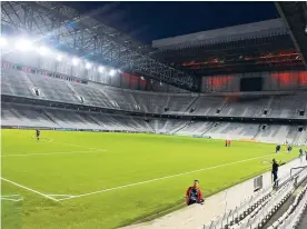  ??  ?? Así luce el estadio Arena da Baixada donde Junior jugará ante Paranaense.