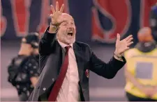  ?? AP ?? Subentrato Stefano Pioli, 54 anni, da due partite tecnico del Milan