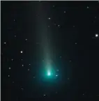  ?? ?? Comet Leonard, which was discovered in January 2021