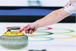  ?? ?? Cada piedra de curling cuesta entre 450 y 500 euros