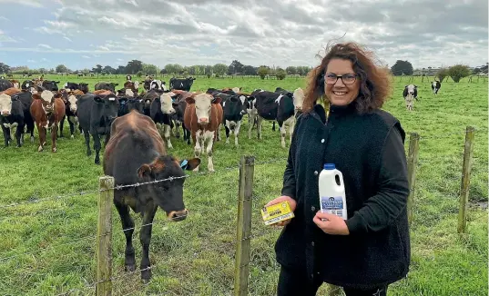  ?? SINEAD GILL/STUFF ?? Cathy Tait-Jamieson runs BioFarm in Palmerston North and is involved in the hua parakore movement.