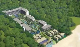  ??  ?? BELOW: Pullman Khao Lak Resort rendering