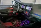  ??  ?? DASHBOARD Displays are angled towards the driver, and there’s a new infotainme­nt package; every version comes with an 8.8-inch display, nav and Apple CarPlay – but no Android Auto