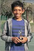  ??  ?? Imaad Lorgat and Kaitlyn Ramduth have been included in Tennis South Africa’s junior national squads.