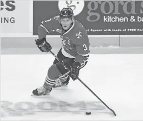  ?? BOB TYMCZYSZYN THE ST. CATHARINES STANDARD ?? Niagara IceDogs captain Ben Jones has scored three goals in the past two games for the Ontario Hockey League team.