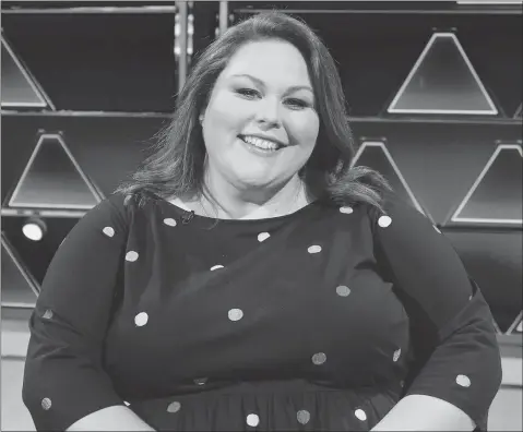  ??  ?? Chrissy Metz in “The $100,000 Pyramid”