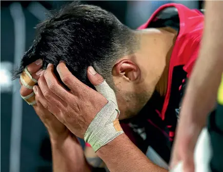  ?? PHOTO: PHOTOSPORT ?? It has been another season to forget for Shaun Johnson and the Warriors who missed out on the NRL playoffs yet again.