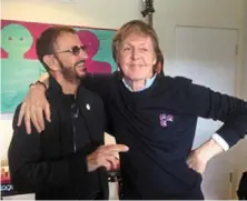  ?? —AFP ?? Only two members of the Beatles are still alive, with vocalist and guitarist Paul Mccartney turning 80 this year and drummer ringo starr turning 82.