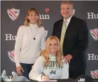  ?? COURTESY OF HUN SCHOOL ?? Hun School senior Ally Cowan will play lacrosse at Jacksonvil­le University next season.