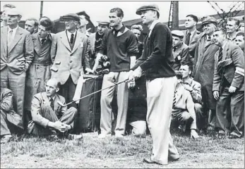  ?? FOTO: GETTY ?? Ben Hogan, aquí en los años 50, es uno de los cinco golfistas de la historia en reunir los 4 ‘grandes’