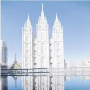  ?? RICK BOWMER/AP 2020 ?? The Mormon church’s twice-annual conference is held at Temple Square in Salt Lake City.