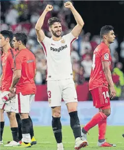  ?? FOTO: AP ?? Sergi Gómez volverá al Camp Nou como líder de la Liga Es fijo en el Sevilla
