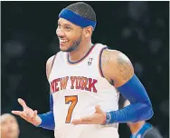  ?? / Foto: Cortesía ?? Carmelo Anthony buscará conseguir el título que se le negó en los Knicks, jugando en Oklahoma City.