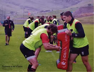  ?? Photo J.-P.D. ?? Oyonnax à Val d’Isère