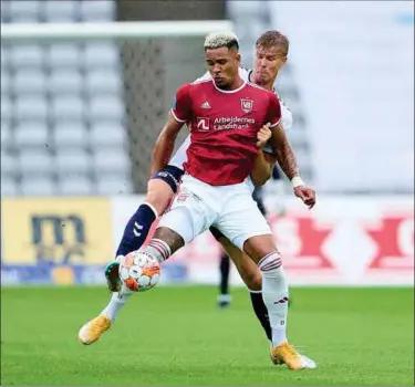  ?? FOTO: GETTY IMAGES ?? Det var staerkt af Vejle at hente German Onugkha tilbage. Han har spillet et forrygende efterår.