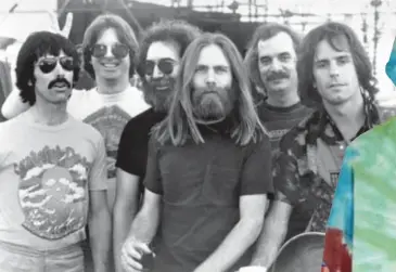  ?? © michael ochs archives ?? Grateful Dead wordt beschouwd als de ultieme jamband.