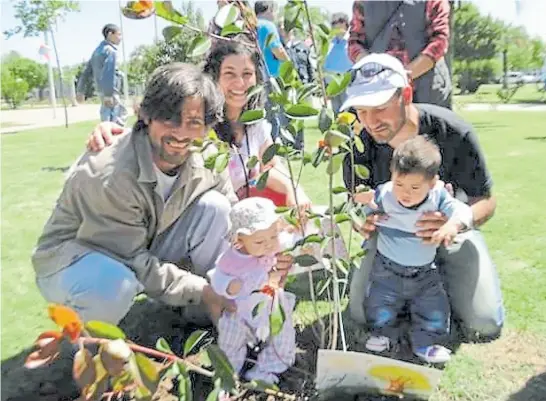  ??  ?? Los más chicos de Salliqueló aprenden a cuidar la naturaleza con esta iniciativa