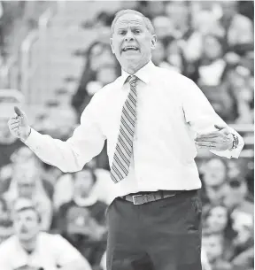  ?? AMBER SEARLS, USA TODAY SPORTS ?? John Beilein, who has never worked as an assistant coach, has reached the NCAA tournament with each of the four Division I teams he has coached.