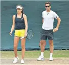  ??  ?? Mental strength: Johanna Konta thinks she can win, says coach Wim Fissette