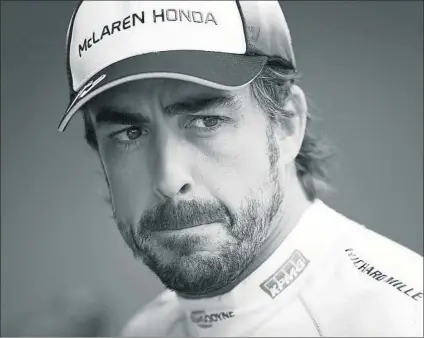  ?? FOTO: GETTY ?? Fernando Alonso confía en poder volver a ser campeón del mundo, esta vez con la escudería McLaren