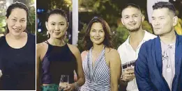  ??  ?? Cristalle Belo-Pitt Cj Javarata, Tweetie Gonzalez, Lorenzo Gonzalez, Robby Carmona