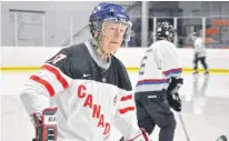  ?? TELEGRAM FILE PHOTO ?? George Faulkner was playing hockey upwards of three times per week the past couple of years, but at 85, he’s scaled it back a bit. But he still loves to get out and have a game.