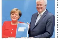  ?? (Photo MaxPPP) ?? “L’Allemagne, le pays où il fait bon vivre” : c’est le slogan de campagne proposé par Angela Merkel.
