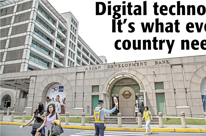  ??  ?? A top ADB official says that exporters, shoppers, warehouses, banks and importers can’t communicat­e seamlessly because digital technology has not been fully utilized.