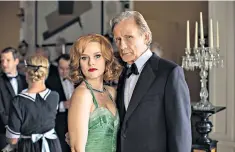  ??  ?? Reliably dapper: Bill Nighy, with Alice Eve, in ‘Ordeal by Innocence’