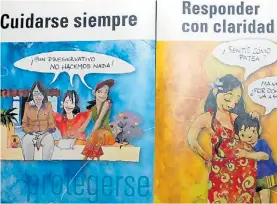  ??  ?? Revista. “Educación Sexual para charlar en familia”, editada en 2011.