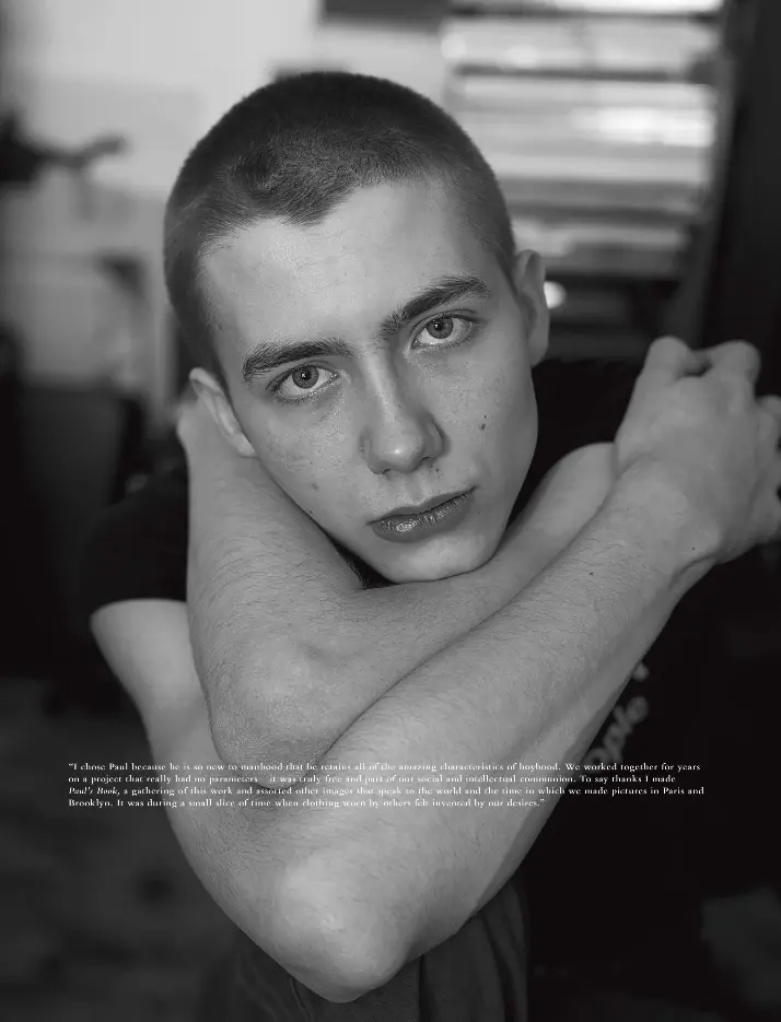 Paul Hameline photographed by Collier Schorr | VOGUE (Italy