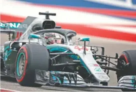  ??  ?? Lewis tiene ventaja de 67 puntos sobre Sebastian Vettel, que saldrá quinto.