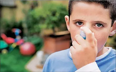  ?? Reuters ?? Evidence that asthma is a consequenc­e of overcleanl­iness includes the facts that farm-raised children are less prone to it than city-raised ones.