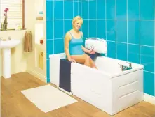  ??  ?? Bath belt: Easy solution that an be fitted in about an hour