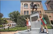  ?? Mel Melcon Los Angeles Times ?? KATHERINE KOEPPEL, 22, left, and friend Clara Parkus, 21, both graduated from USC in May.