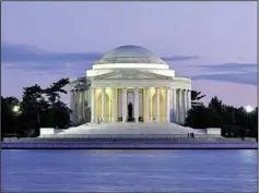  ?? Joe Ravi ?? The neo-classical Jefferson Memorial