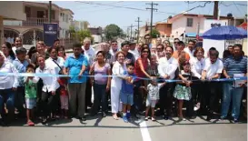  ?? ESPECIAL ?? Las calles Édgar Flores y Gabino Díaz beneficiar­án a cientos de familias.