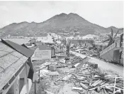  ?? CHRISTOPHE ENA, AP ?? Hurricane Irma laid waste to many of the buildings on the Caribbean island of St. Martin.