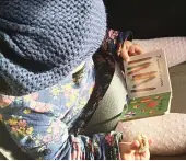  ??  ?? Research suggests that nothing compares to interactiv­e reading for children from a printed book, joining children in reading, and setting aside time to talk about stories, words and ideas.