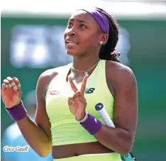  ?? ?? Coco Gauff