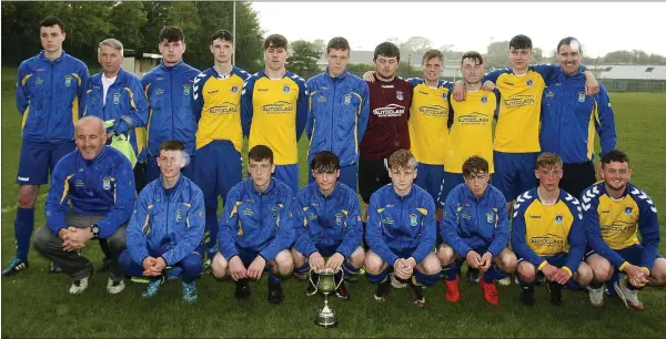  ??  ?? Wicklow Town, who won the Youth League but were beaten in the Youth Cup final.