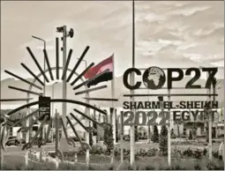  ?? AFP ?? A significan­t aspect was the inclusion of ‘transition to sustainabl­e lifestyles and sustainabl­e patterns of consumptio­n and production in the efforts to address climate change’ in the cover decision of the Sharm El Sheikh Implementa­tion Plan. This is in accordance with Mission LIFE