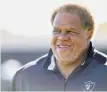  ?? Scott Strazzante / The Chronicle ?? Reggie McKenzie has been Raiders’ GM for five seasons.