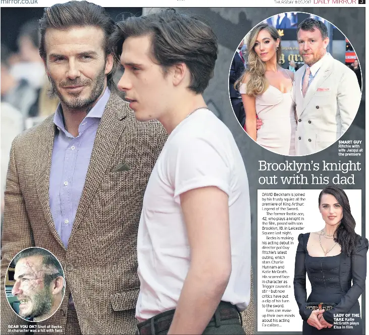 Brooklyn S Knight Out With His Dad Pressreader