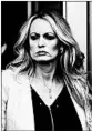  ?? DREW ANGERER/GETTY ?? Stormy Daniels cites the president’s tweet about a sketch of a man who she says confronted her.