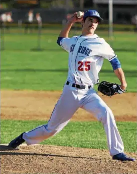  ?? RANDY MEYERS — THE MORNING JOURNAL ?? Lake Ridge Academy starter Neil Robertson delivers to Open Door during the fourth inning on April 24.