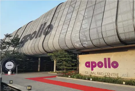  ??  ?? Apollo’s Global R&amp;D Centre, Asia in Chennai is company’s 2nd Global R&amp;D Centre, after the Global R&amp;D Centre, Europe in the Netherland­s