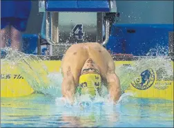  ?? FOTO: PERE PUNTÍ ?? Hugo González, atracción masculina en el Campeonato de España